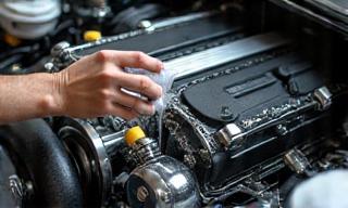 Nettoyage professionnel du moteur